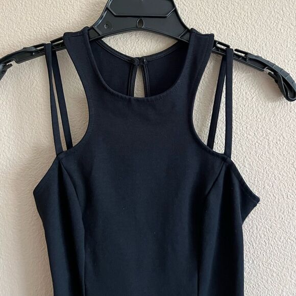 Foreign Exchange Mini Black Bodycon Dress - Picture 2 of 7